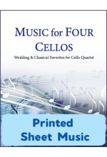 Music for Four Cellos - Choose a Volume! 78000X - Printed Sheet Music